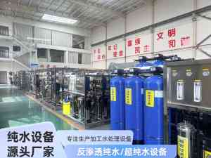 2026年去离子水设备源头厂家推荐：专业制造反渗透及软化水设备