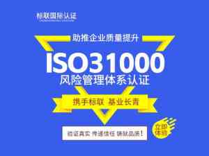 2026年ISO31000风险管理认证服务优选
