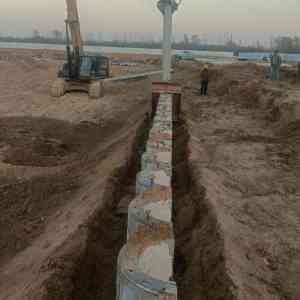 2026年河北水泥波浪桩打拔供货商:德勤建材专业施工一条龙