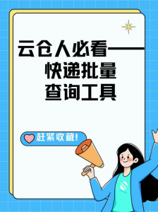 2026一次性查询上万个不同品牌快递物流状态