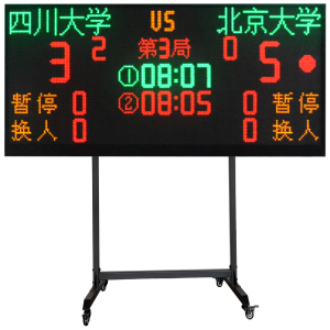 2026年足篮排羽多球类通用记分牌定制厂家推荐:忆思科技赛事系统解析