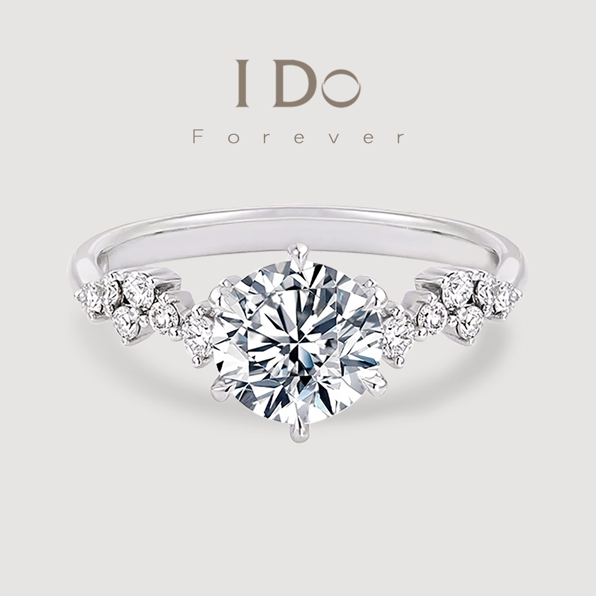 I Do Forever钻戒细节
