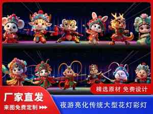 2026年十二生肖花灯源头厂家推荐:天锦展览服务解析