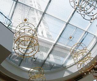 折叠梭形百叶细节展示
