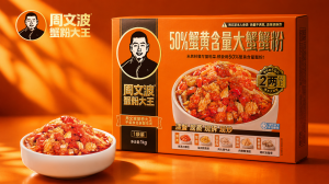 2026年50%蟹黄蟹粉厂家推荐:周文波蟹粉大王源头直供解析