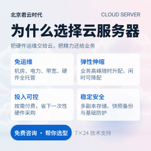 2026年北京云服务代理商推荐:君云科技助力企业数字化转型