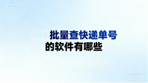 2026年查快递工具哪个好用?模板成品与定制开发的工程取舍