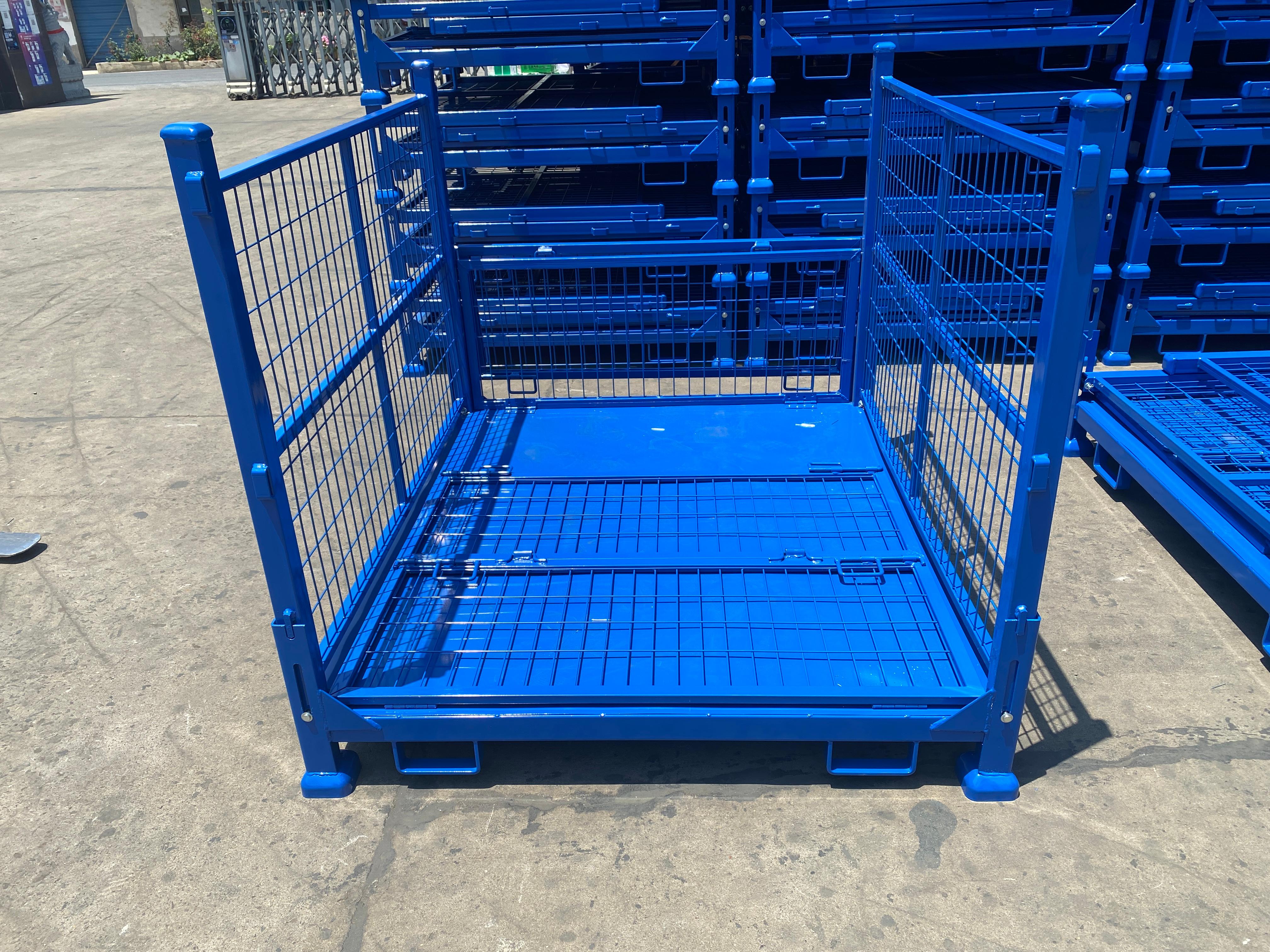 仓储网格料箱