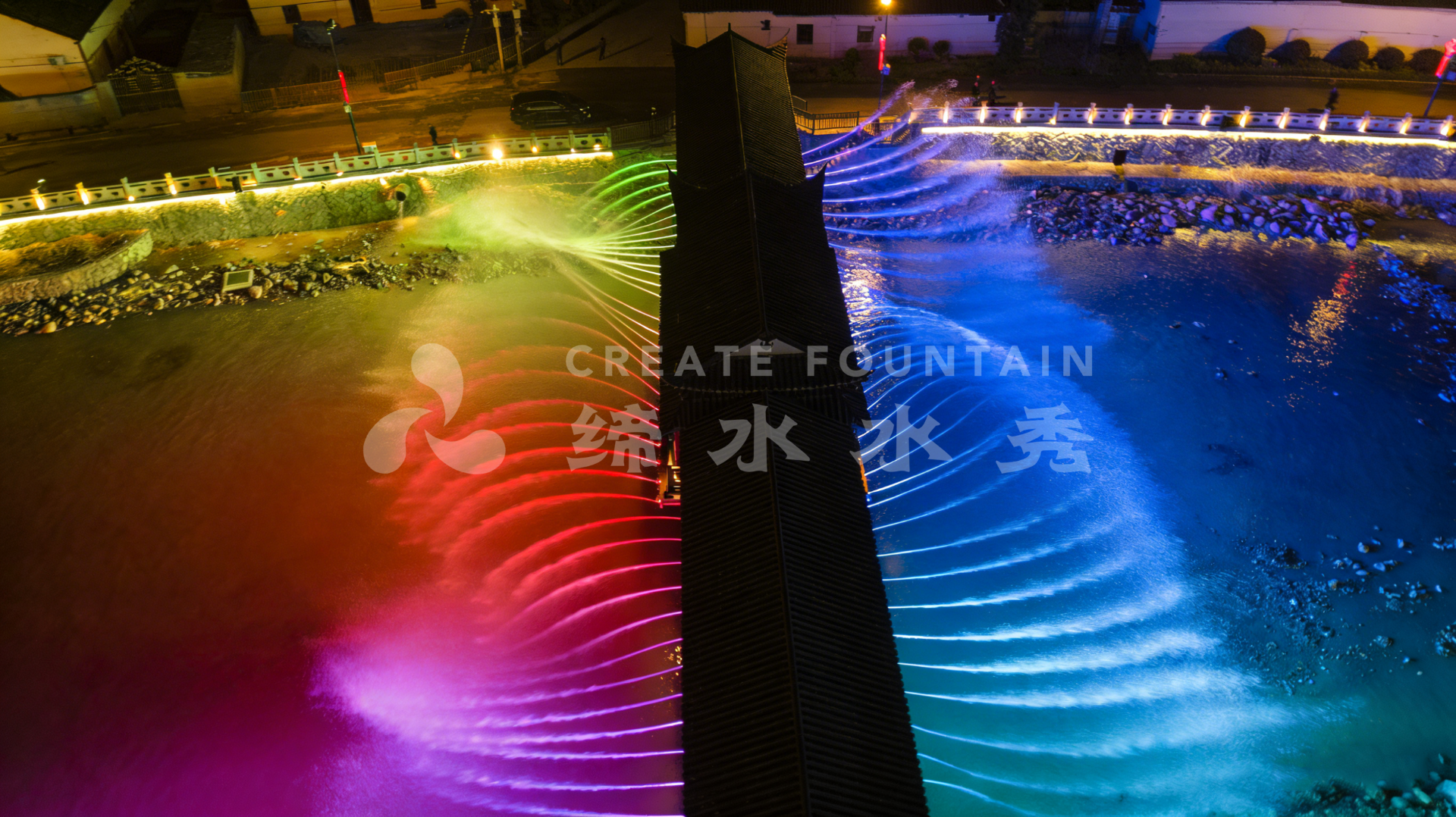 喷泉设备生产与调试